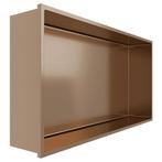 Inbouwnis - Leoni Nima - 30x60x10cm - Geborsteld Koper, Ophalen of Verzenden, Nieuw, Rvs