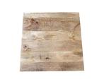 Tafelblad horeca mangohout 60x60, Ophalen of Verzenden, Nieuw