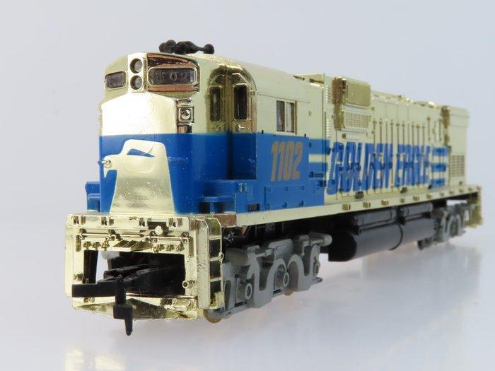 Tyco H0 - Diesellocomotief (1) - ALCO Super 630 Golden, Hobby en Vrije tijd, Modeltreinen | H0