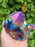 Very large Titanium Aura Quartz Crystal Kristalcluster -, Verzamelen, Mineralen en Fossielen