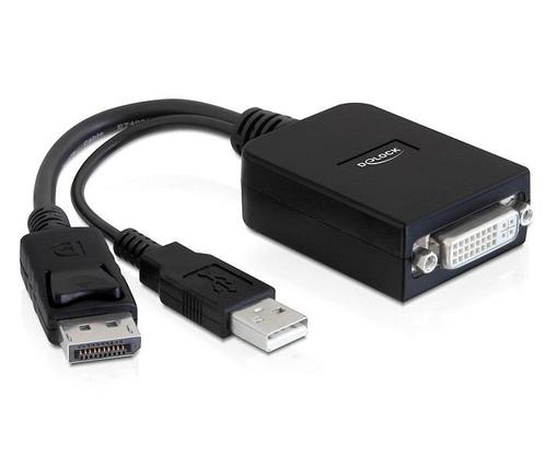 DeLOCK premium DisplayPort naar DVI actieve, Audio, Tv en Foto, Overige Audio, Tv en Foto, Ophalen of Verzenden