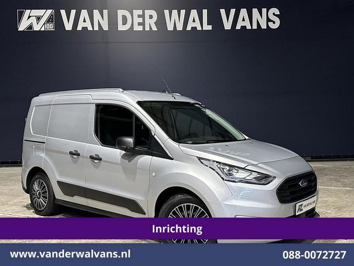 Ford Transit Connect | 1.5 EcoBlue 120pk L1H1 Inrichting, Auto's, Bestelauto's, Dealer onderhouden, Te koop, Handgeschakeld, Diesel