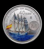 Spanje. 40 Euro 2025 Elcano (Zonder Minimumprijs)