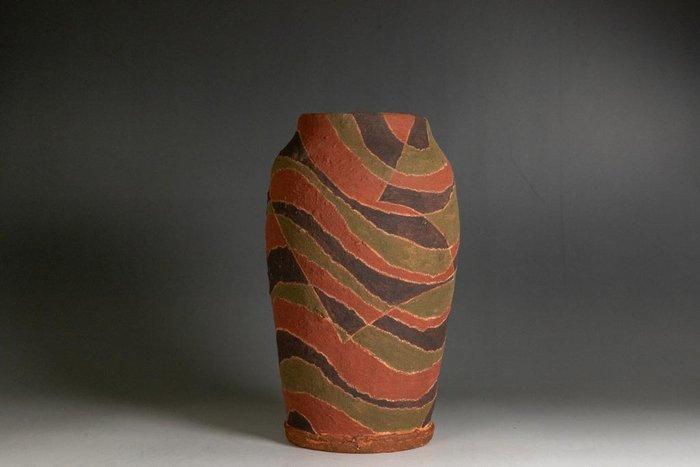 Rou-dei-sai () bloemvaas - Keramiek - Shoji Ishihara, Antiek en Kunst, Antiek | Overige Antiek