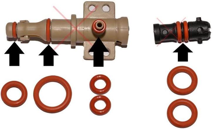 Philips Saeco Onderhoudsset afdichting Voor Steunventiel en, Witgoed en Apparatuur, Koffiemachine-accessoires, Verzenden