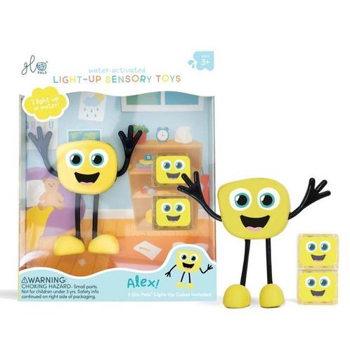 Glo Pals - sensorische lichtgevende blokjes voor in bad of, Kinderen en Baby's, Speelgoed | Overig