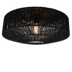 Landelijke plafondlamp zwart, Pippa, Ophalen of Verzenden, Nieuw, Metaal, Landelijk