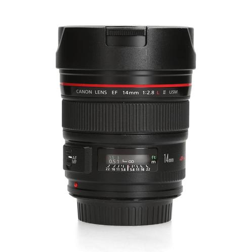 Canon EF 14mm F2.8 L II USM, Audio, Tv en Foto, Fotografie | Lenzen en Objectieven, Zo goed als nieuw