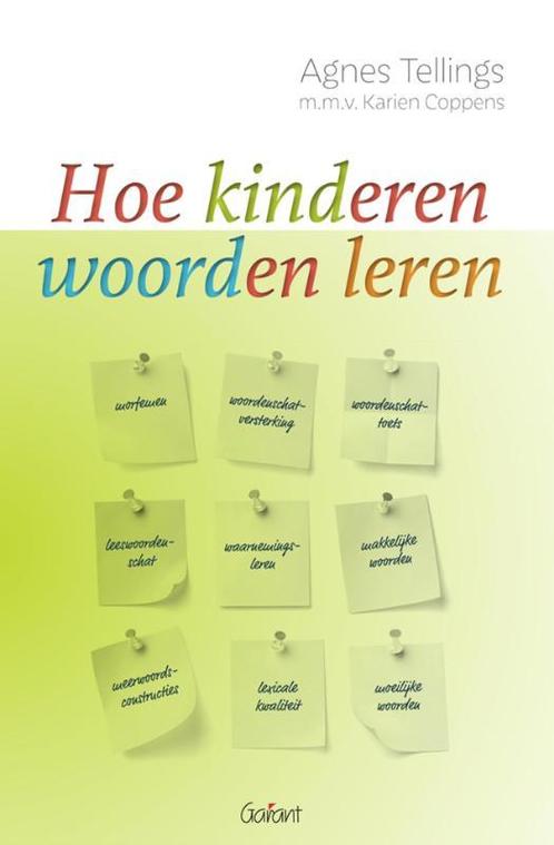 Hoe kinderen woorden leren 9789044134391, Boeken, Schoolboeken, Zo goed als nieuw, Verzenden