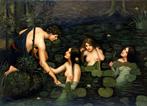 Scuola italiana (XX), Da John William Waterhouse (1896) -, Antiek en Kunst, Kunst | Schilderijen | Klassiek