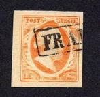 Nederland 1852 - KONING WILLEM III NVPH 1-3, Postzegels en Munten, Postzegels | Nederland, Gestempeld