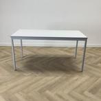 kantinetafel 150x75 cm,  grijs, Ophalen of Verzenden, Gebruikt, Bureau