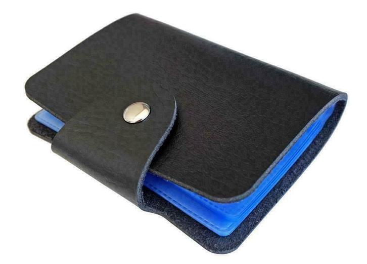 ZILOU Pasjeshouder Kaarthouder - Zwart [TIP!], Sieraden, Tassen en Uiterlijk, Portemonnees, Zwart, Nieuw, Overige merken, Verzenden