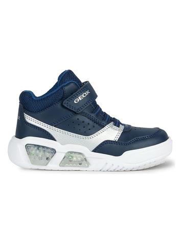 SALE -44% | Geox Sneakers Illuminus donkerblauw/wit |
