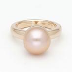 Ring - 14 karaat Geel goud - Parel, Sieraden, Tassen en Uiterlijk, Ringen, Nieuw