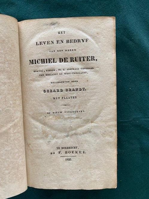 Gerard Brandt - Het Leven en Bedryf van den Heere Michiel de, Antiek en Kunst, Antiek | Boeken en Bijbels
