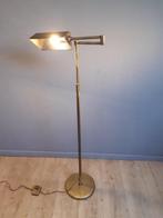 Staande lamp - Messing - Hoogte verstel, zwenkarm