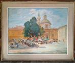 Boccalatte Fiorenza (1900 - 1976) - Mercato a Piazza Carlina