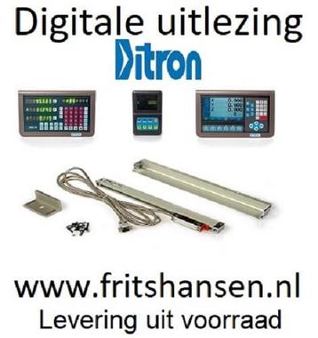 Digitale uitlezing DITRON beschikbaar voor biedingen