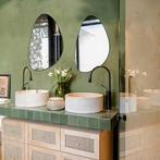 Spiegel - Livion Uca - Ovaal - Inclusief Lijst - Zwart -, Ophalen of Verzenden, Nieuw