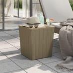 vidaXL Tuintafel met afneembaar deksel polypropeen, Tuin en Terras, Tuintafels, Verzenden, Nieuw, Kunststof