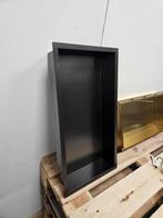 Inbouwnis Wiesbaden Novi 30 x 60 x 10 cm Gunmetal, Ophalen of Verzenden, Nieuw, Bad