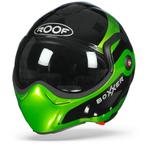 ROOF BoXXer Fuzo Zwart Groen Systeem Helm
