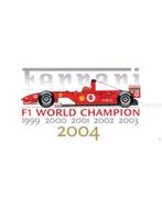 1999 - 2004 FERRARI F1 WORLDCHAMPION POSTER 2102/04, Boeken, Auto's | Folders en Tijdschriften, Nieuw, Author, Ferrari
