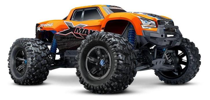 TRAXXAS X-Maxx Special Edition Oranje Met 30+ volt en, Hobby en Vrije tijd, Modelbouw | Radiografisch | Auto's, Nieuw, Verzenden