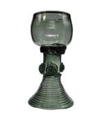 Bokaal - Roemer / Römer - bekertje met teruggeplaatste, Antiek en Kunst, Antiek | Glas en Kristal