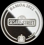 Samoa. 5 Dollars 2022 Sesamstraße™ - Oscar , 1 Oz (.999)