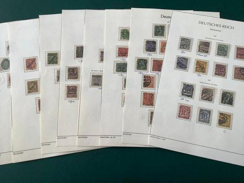 Duitse Rijk 1903/1933 - Sterke verzamelservice stempels met, Postzegels en Munten, Postzegels | Europa | Duitsland