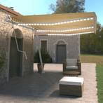 vidaXL Luifel automatisch met LED en windsensor 600x350 cm, Verzenden, Nieuw