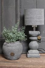 Cilinder lampenkap Kiss Dark grey 15 cm, Ophalen of Verzenden, Nieuw