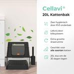 Cellavi Kattenbak RVS - Geschikt voor Grote en Kleine Katten, Dieren en Toebehoren, Ophalen of Verzenden, Zo goed als nieuw