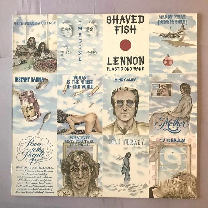 John Lennon, Plastic Ono Band – Shaved Fish (1-12-Vinyl-LP), Cd's en Dvd's, Vinyl | Rock, Ophalen of Verzenden