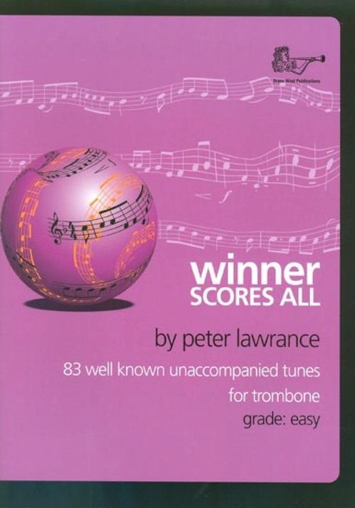 Winner Scores All for Trombone, Muziek en Instrumenten, Bladmuziek, Trombone, Nieuw, Ophalen of Verzenden