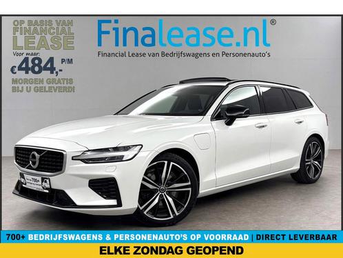 Volvo V60 2.0 T8 Twin Engine AWD R-Design 392PK Pano €484pm, Auto's, Volvo, Lease, Automaat, Stationwagon, Hybride Elektrisch/Benzine