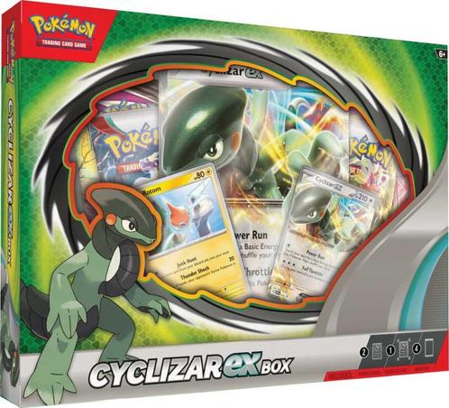 Pokémon Cyclizar Ex Box - Scarlet & Violet, Hobby en Vrije tijd, Verzamelkaartspellen | Pokémon, Overige typen, Nieuw, Ophalen of Verzenden