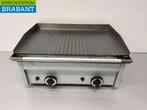 RVS Saro Bakplaat Fry Top 600 GR Aardgas Propaan GAS Horeca, Ophalen of Verzenden, Nieuw zonder verpakking