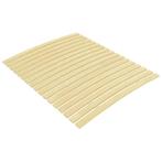 vidaXL Bedlattenvervanging met 17 latten 100x200 cm, 100 cm, Eenpersoons, Bruin, Verzenden