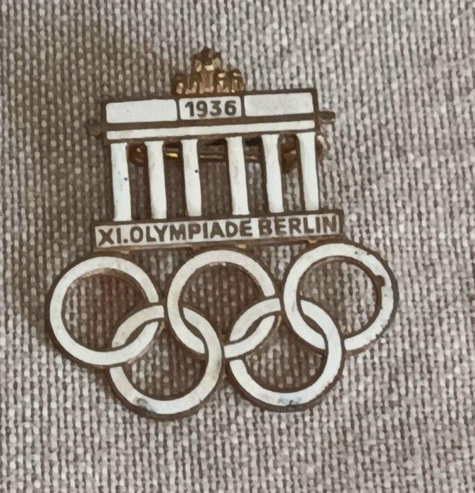 Draagspeld XI. OLYMPIADE BERLIN / 1936 - Duitsland - Midden, Verzamelen, Overige Verzamelen