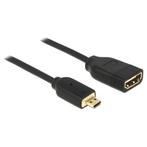 Premium Micro HDMI - HDMI adapter - versie 2.0 (4K, Audio, Tv en Foto, Nieuw, Ophalen of Verzenden