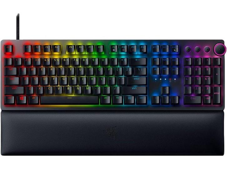 Razer Huntsman V2 - Optisch Gamingtoetsenbord - 8000 Hz, Computers en Software, Toetsenborden, Zo goed als nieuw, Verzenden