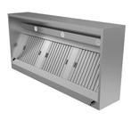 Unninox Afzuigkap Doosmodel | RVS | 1500x1100x400(h)mm, Witgoed en Apparatuur, Afzuigkappen, Ophalen of Verzenden, Nieuw