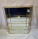 Realizzato interamente a Mano - Kast - Glas, Messing,, Antiek en Kunst
