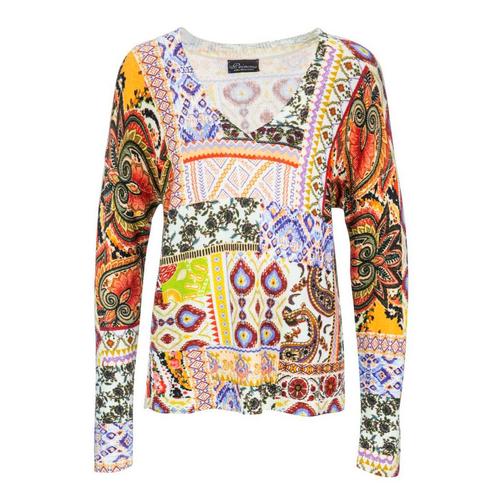 Princess goes Hollywood • wollen paisley trui • 36, Kleding | Dames, Truien en Vesten, Paars, Nieuw, Maat 36 (S), Verzenden