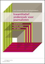 9789046907436 Kwantitatief onderzoek voor journalisten, Boeken, Studieboeken en Cursussen, Verzenden, Nieuw, Joris Boonen