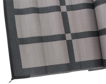 Eurotrail Patio Mat 250x350 Zwart/Zilvergrijs (Tenttapijt) beschikbaar voor biedingen