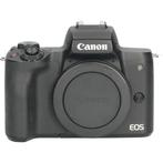 Tweedehands Canon EOS M50 Zwart Body CM5271, Audio, Tv en Foto, Fotocamera's Digitaal, Ophalen of Verzenden, Gebruikt, Canon